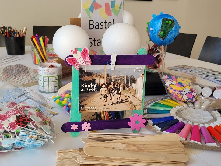 Drei Kreativ-Workshops für Kinder ab acht Jahren